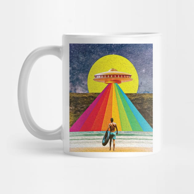 UFOs release a rainbow by Independent_BZ